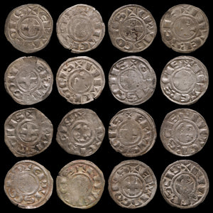 France, County of Nevers, Hervé IV of Donzy, Silver Denier - 1199 to 1223 CE - The Crusades