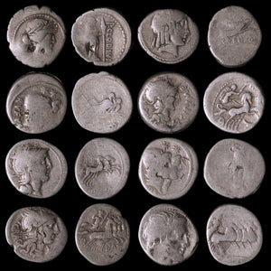 Roman Republic, Silver Denarius (Random Type) - 211 to 31 BCE - Ancient Rome