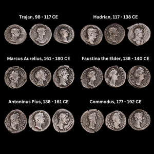 Roman Silver Denarius (You Choose the Emperor) - c. 98 to 192 CE - Roman Empire