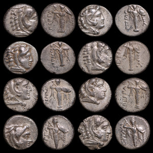 Mysia, City of Pergamon, Silver Diobol with Heracles & Athena - 310 to 284 BCE - Greek World