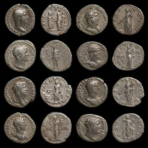 Rome, Emperor Hadrian, Silver Denarius - 117 to 138 CE - Roman Empire
