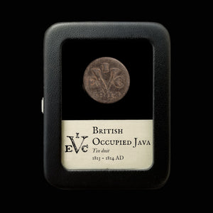 Indonesian States, Java, British East India Company, Tin Duit - 1813 to 1814 CE - British East Indies