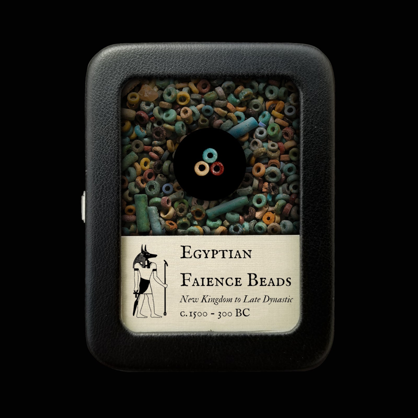 Egypt, Faience "Mummy" Beads, New Kingdom to Late Dynastic Period - c. 1500 to 300 BCE - Ancient Egypt