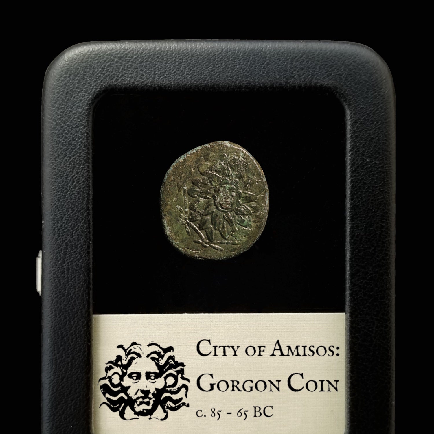 Pontus, City of Amisos, Gorgon (Medusa) Coin - 85 to 65 BCE - Greek World