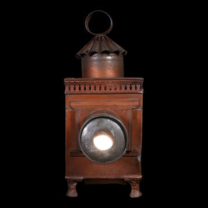 Magic Lantern (Functional), Edouard Lapierre Co., Five Slides Included - c. 1860 to 1870 - France