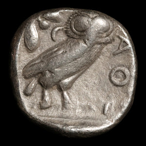 Attica, City of Athens, AR Tetradrachm, Owl & Athena - c. 440 to 404 BCE - Ancient Greece