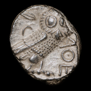 Attica, City of Athens, AR Tetradrachm, Owl & Athena - c. 393 to 294 BCE - Ancient Greece