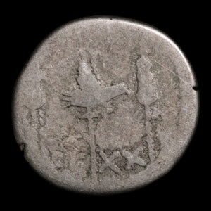 Roman Republic, Mark Antony, AR "Legionary Denarius" - 32 to 31 BCE - Roman Republic