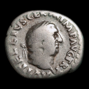 Rome, Emperor Vitellius (Rare, "Year of Four Emperors"), AR Denarius, Concordia (Goddess of Agreement) - 69 CE - Roman Empire
