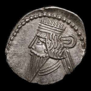 Parthian Kingdom, King Pacorus I (or Vologases III), AR Drachm - c. 78 to 120 CE - Ancient Persia