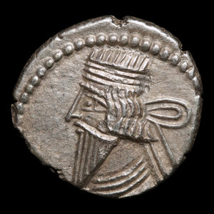 Parthian Kingdom, King Pacorus I, AR Drachm - c. 78 to 120 CE - Ancient Persia