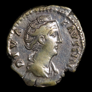 Rome, Empress Faustina the Elder, AR Denarius, Ceres (Agriculture & Motherhood) - 141 CE - Roman Empire