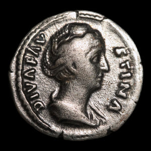 Rome, Empress Faustina the Elder, AR Denarius, Ceres (Agriculture & Motherhood) - 141 CE - Roman Empire