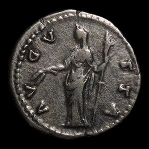 Rome, Empress Faustina the Elder, AR Denarius, Ceres (Agriculture & Motherhood) - 141 CE - Roman Empire