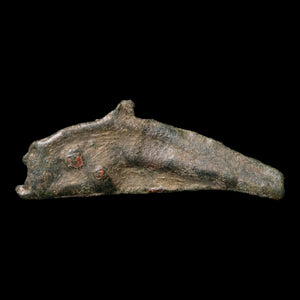 Sarmatia, City of Olbia, Cast Bronze Dolphin Currency - c. 500 to 300 BCE - Greek World