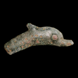 Sarmatia, City of Olbia, Cast Bronze Dolphin Currency - c. 500 to 300 BCE - Greek World
