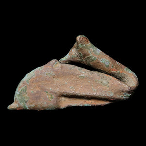 Sarmatia, City of Olbia, Cast Bronze Dolphin Currency - c. 500 to 300 BCE - Greek World