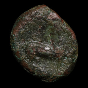 Zeugitana, City of Carthage, AE Unit, Tanit & Horse - c. 306 BCE - Ancient Carthage