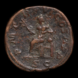 Rome, Emperor Gordian III, AE Sestertius, Apollo (Major Greek God) - 241 to 244 CE - Roman Empire