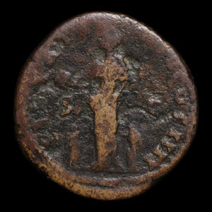 Rome, Emperor Antoninus Pius, AE Dupondius, Pietas (Faith & Devotion) - 159 to 160 CE - Roman Empire