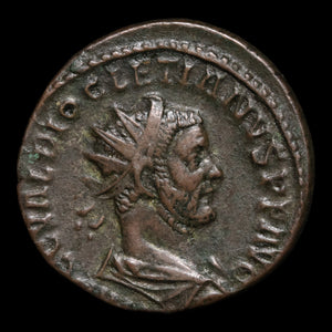 Rome, Emperor Diocletian, BI Antoninianus, Felicitas (Divine Productivity) - 285 CE - Roman Empire