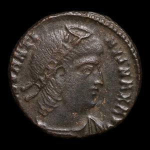 Rome, Emperor Constantine the Great, AE Unit, Two Soldiers Reverse - 336 to 337 CE - Roman Empire