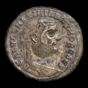 Rome, Emperor Galerius, AE Unit, Genius (Divinity) - 301 CE - Roman Empire