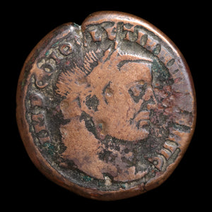 Rome, Emperor Diocletian, AE Unit, Moneta (Goddess of Money) - 300 to 303 CE - Roman Empire