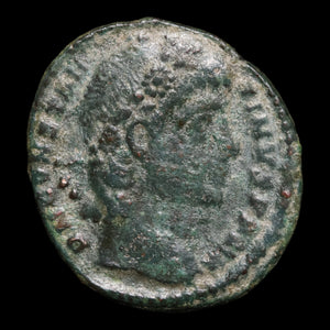 Rome, Emperor Constantine II, AE Unit, Two Soldiers Reverse - 337 to 340 CE - Roman Empire