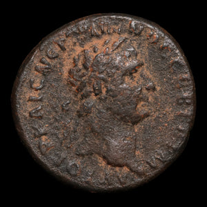Syria, Emperor Trajan, AE Unit, Tyche (Goddess of Luck) - 98 to 99 CE - Roman Provinces