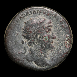 Rome, Emperor Hadrian, AE Dupondius, Fortuna (Goddess of Fortune) - 121 to 123 CE - Roman Empire