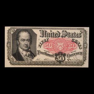 U.S. Fractional Currency, 50¢ Note, Fifth Issue - 1875 - United States of America