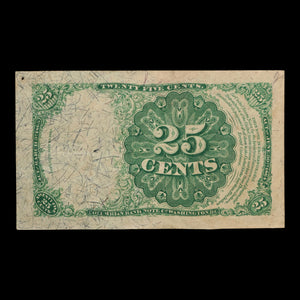 U.S. Fractional Currency, 25¢ Note, Fifth Issue - 1874 - United States of America