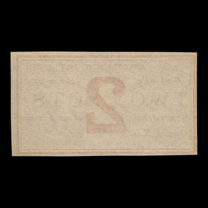 Concord, New Hampshire, 2¢ Banknote - 1864 - United States of America
