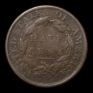 United States of America, "Classic Head" Half Cent - 1809 - United States