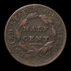 United States of America, "Classic Head" Half Cent - 1809 - United States