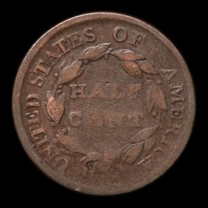 United States of America, "Classic Head" Half Cent - 1809 - United States