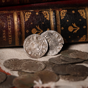 France, County of Nevers, Hervé IV of Donzy, Silver Denier - 1199 to 1223 CE - The Crusades