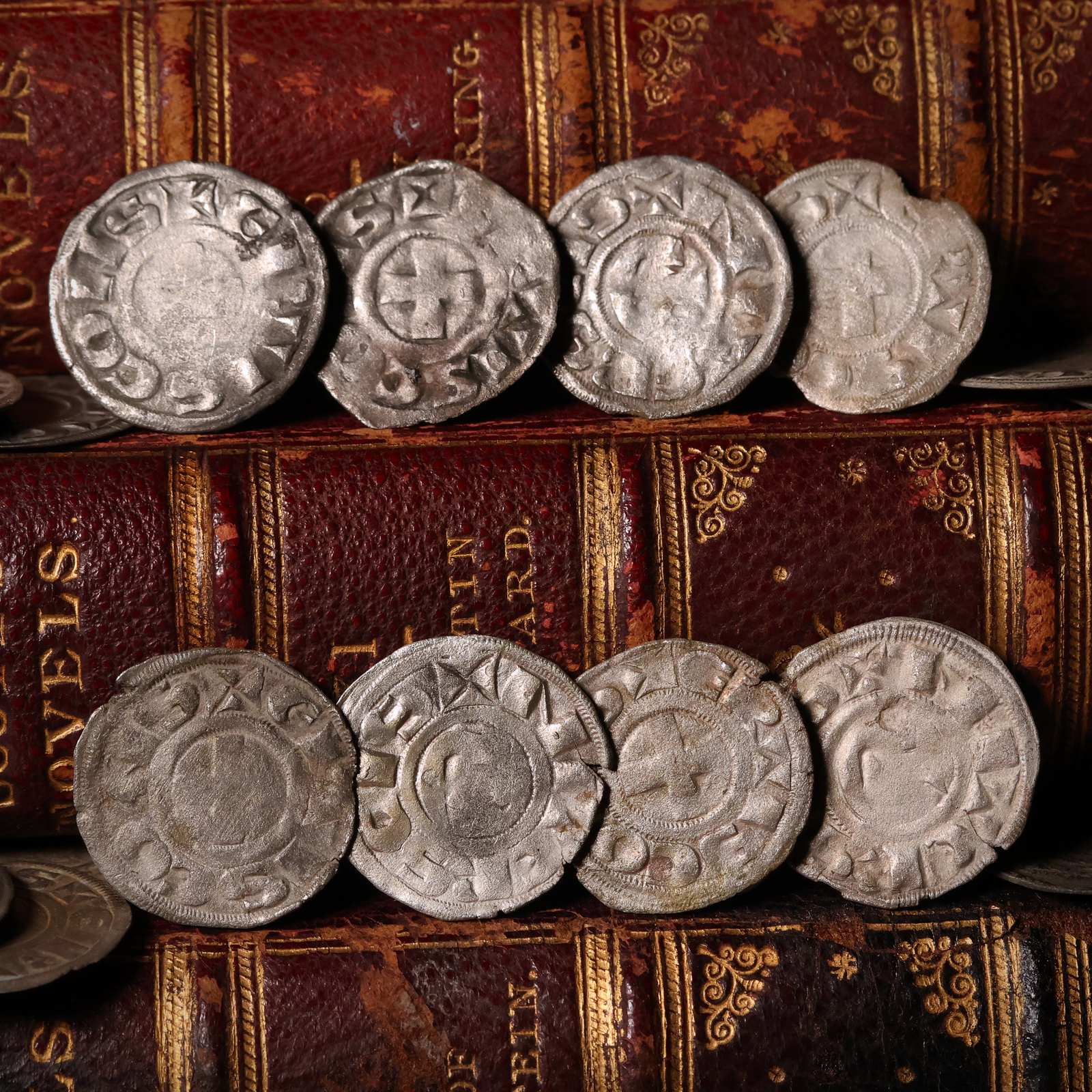 France, County of Nevers, Hervé IV of Donzy, Silver Denier - 1199 to 1223 CE - The Crusades