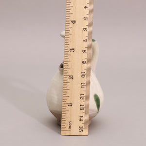 China, Qing Dynasty, Small White Glazed Earthenware Pitcher - c. 1700s CE - Imperial China