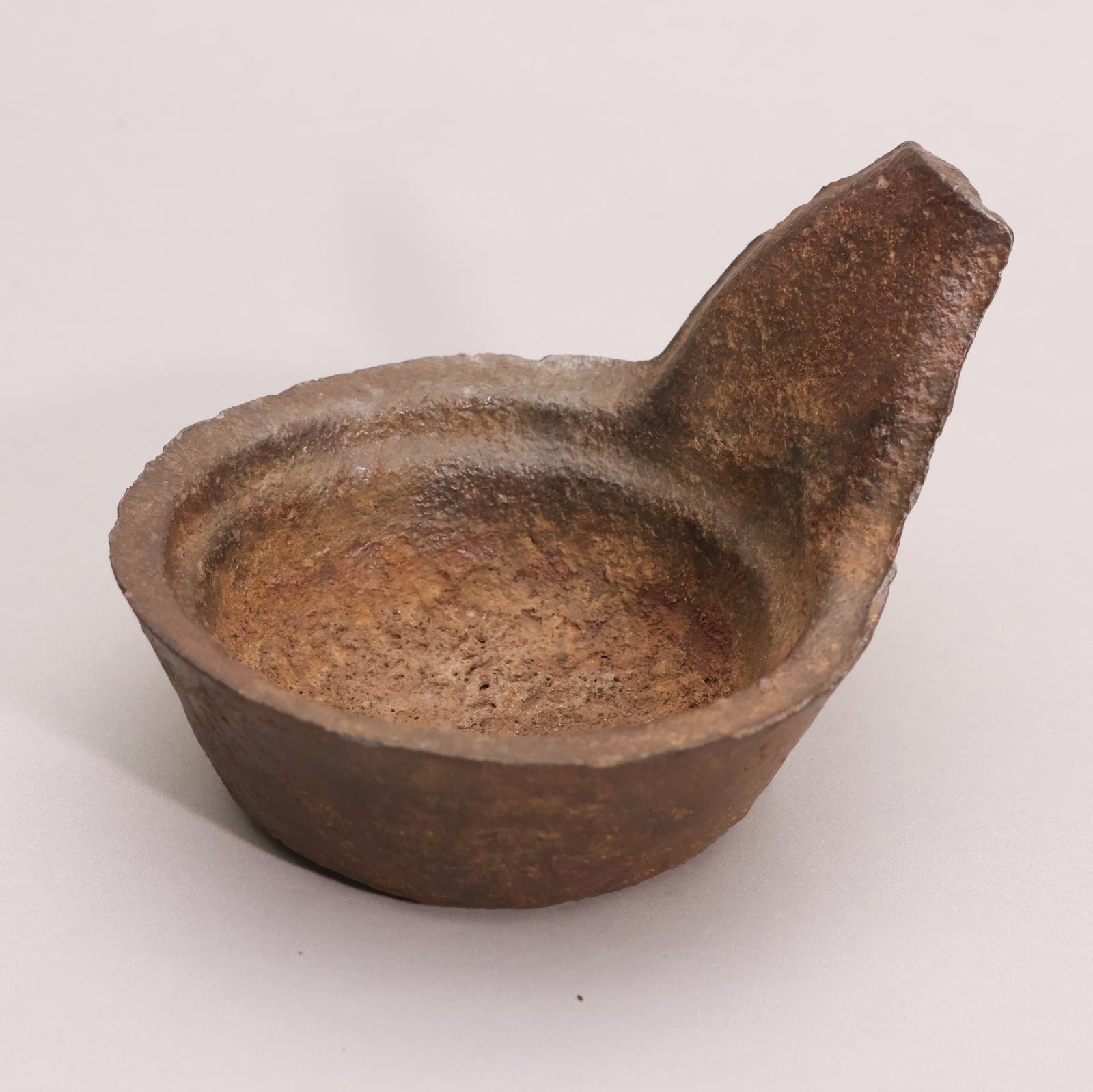 China, Qing Dynasty, Cast Iron Oil Lamp - c. 1800s CE - Imperial China