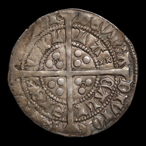 England and France, King Henry VI, AR 1 Groat - 1422 to 1430 CE - England (United Kingdom)