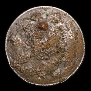 Mexico, Heavily Chop Marked Silver 8 Reales, "Piece of Eight" - 1824 to 1897 CE - Mexico