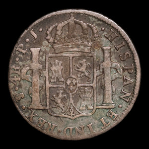 Spanish Empire, King Charles IV, AR 4 Reales - 1808 CE - Spanish Empire