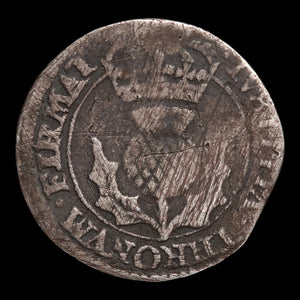 Scotland, King Charles I, AR 20 Pence - 1637 to 1638 CE - Scotland (United Kingdom)
