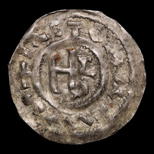 Duchy of Normandy, Duke Richard I, BI 1 Denier - 943 to 996 CE - French States