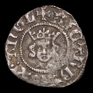 England, King Richard II, AR ½ Penny - 1377 to 1399 CE - England (United Kingdom)