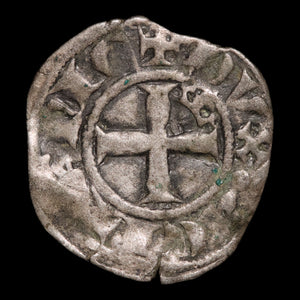 Duchy of Aquitaine, Duke Edward III, BI 1 Obol - 1327 to 1362 CE - French States