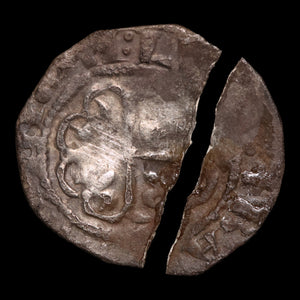England, The Anarchy (Civil War), King Stephen, Broken AR Penny (Rare) - 1138 to 1153 CE - England (United Kingdom)