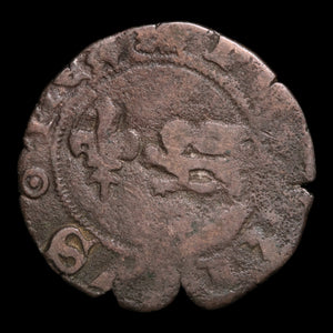 France, King Henry VI, BI Denier Tournois - 1423 CE - France